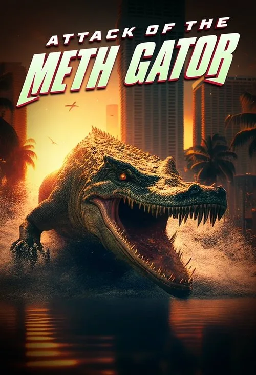 Attack of the Meth Gator (2023) poster