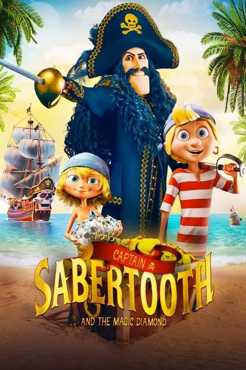 Captain Sabertooth and the Magical Diamond (2020) poster