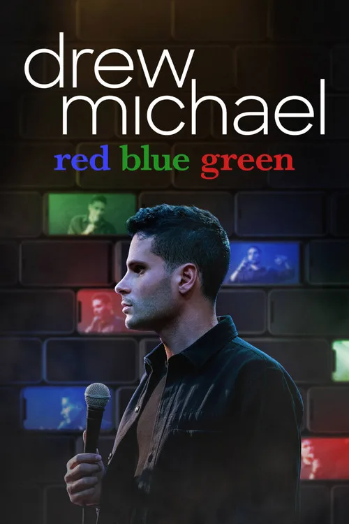 Drew Michael: red blue green (2021) poster