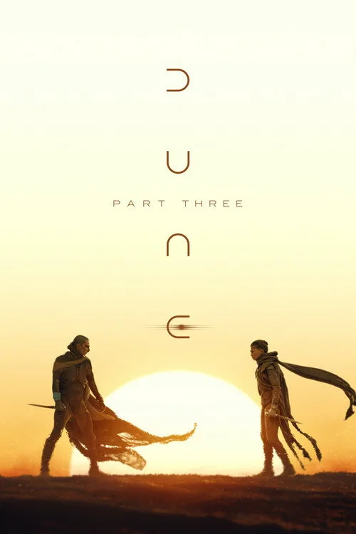 Dune: Part Three (2026) poster