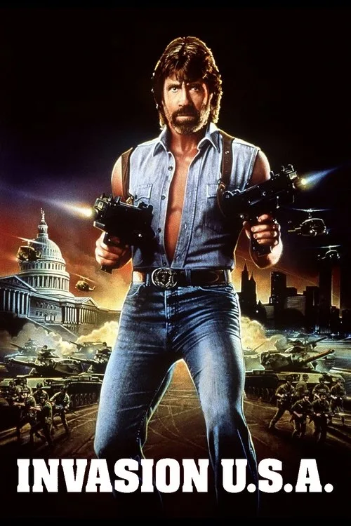Invasion U.S.A. (1985) poster