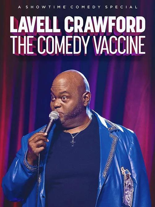 Lavell Crawford The Comedy Vaccine (2021) poster