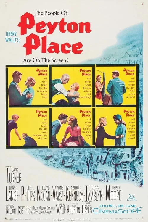 Peyton Place (1957) poster