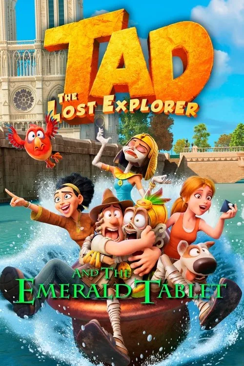 Tad the Lost Explorer and the Emerald Tablet (2022) poster