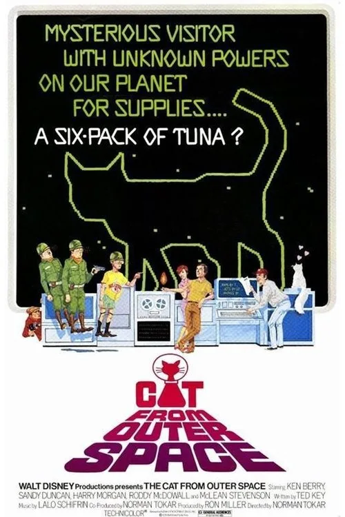 The Cat from Outer Space (1978) poster