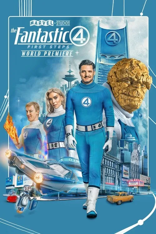 The Fantastic Four: First Steps (2025) poster
