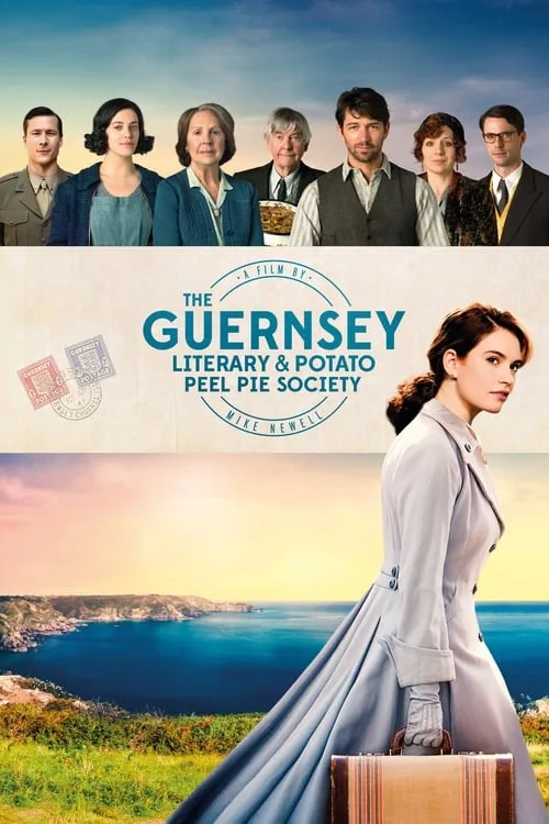 The Guernsey Literary & Potato Peel Pie Society (2018) poster