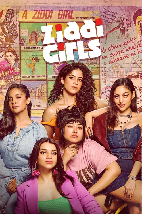 Ziddi Girls (2025) poster